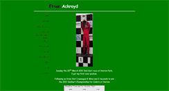 Desktop Screenshot of ethanackroyd.co.uk